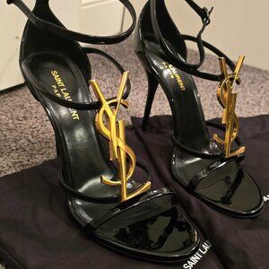 Worn Once Authentic YSL Cassandra Saint Laurent 100 Heels size 39